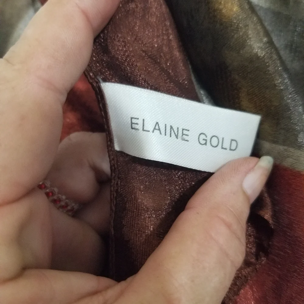 Elaine Gold Scarf